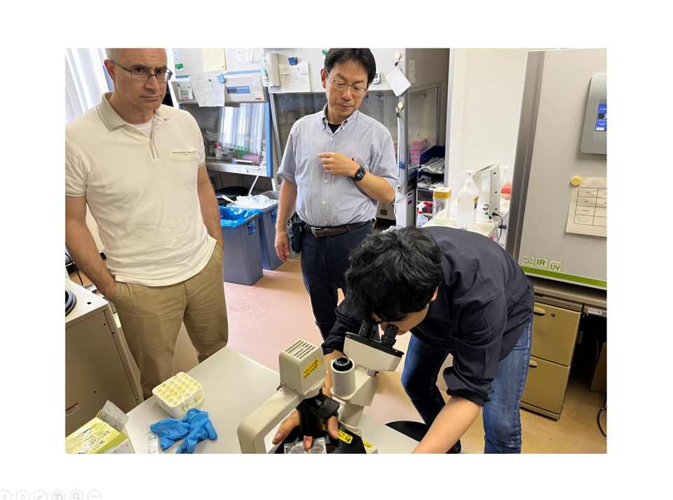 *ご報告* ケント州立大学のAnthony Tosi准教授が来訪しました