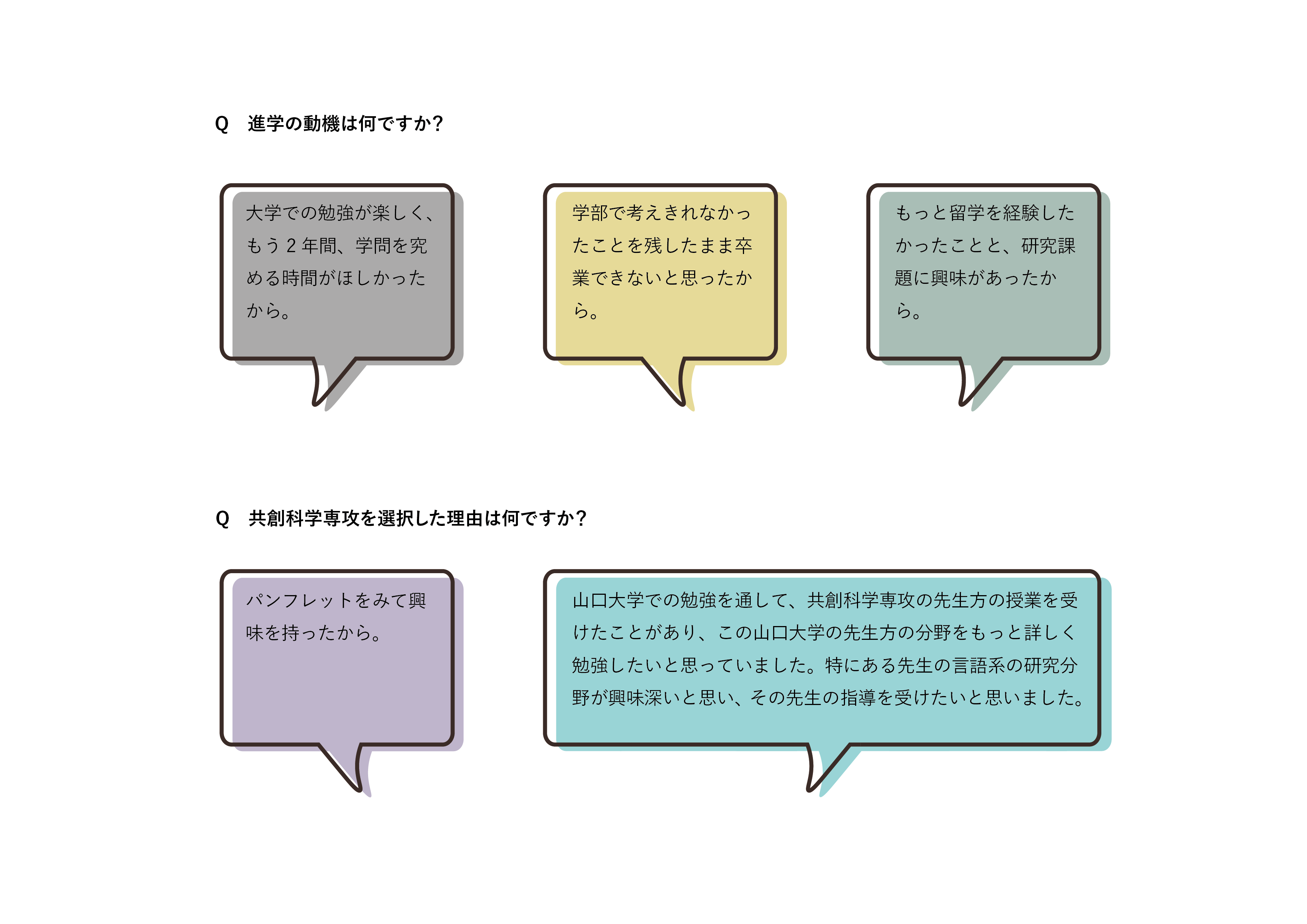 先輩からのメッセージ01
