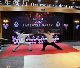 江蘇学生のカンフー