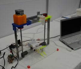 デモンストレーション前の最終調整