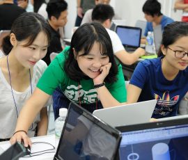 講義風景(CG演習)