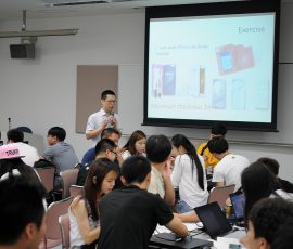 講義風景(CG演習)