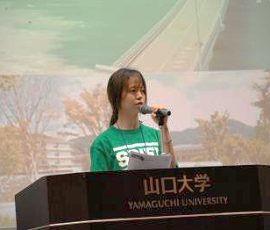 韓国学生代表挨拶