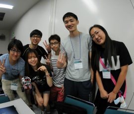 講義風景(ロボット)